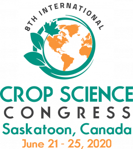 8th International Crop Science Congress – June 21-25, 2020